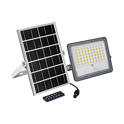Barcelona LED Projecteur solaire de sécurité 5W - Capteur PIR et télécommande