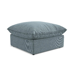 makamii Pouf en tissu bouclette - MANAO