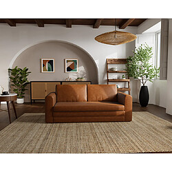 Bestmobilier Marilia - canapé 2 places convertible déplimousse en simili