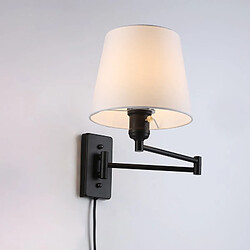 Barcelona LED Applique murale avec bras articulé et prise "Clark" - E27