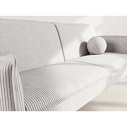 Acheter Bestmobilier Lexie - Canapé convertible clic-clac 2 places en velours côtelé