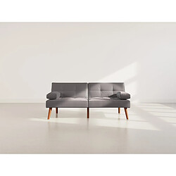 Bestmobilier Philae - Canapé convertible clic-clac 2 places - en simili pas cher