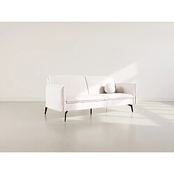 Bestmobilier Lexie - Canapé convertible clic-clac 2 places en velours côtelé