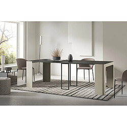Wfl group Table console Envaris - Noir pas cher