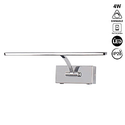 Barcelona LED Applique tableau LED à batterie - Dimmable - 4W - 34cm- Blanc Chaud