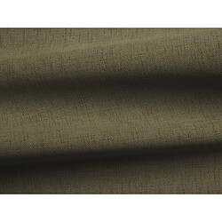 Avis Makamii Canapé modulable 3 places en tissu - Olive