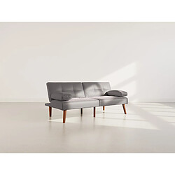 Bestmobilier Philae - Canapé convertible clic-clac 2 places - en simili