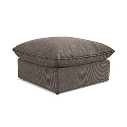 makamii Pouf en tissu bouclette - MANAO