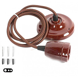 Barcelona LED Lampe suspendue en céramique - E27 - 5 couleurs