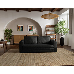 Bestmobilier Marilia - canapé 2 places convertible déplimousse en simili