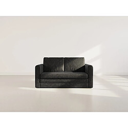 Bestmobilier Marilia - canapé 2 places convertible déplimousse en simili