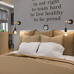 Barcelona LED Lampe murale rustique en bois "MILA"