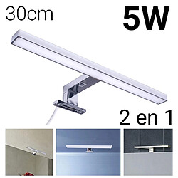 Barcelona LED Applique miroir salle de bain 5W 30cm- Blanc Neutre