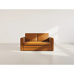 Bestmobilier Marilia - canapé 2 places convertible déplimousse en simili