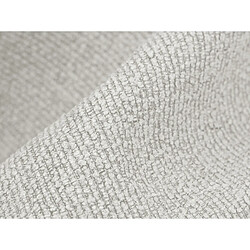 Avis makamii Canapé panoramique 5 places modulaire en tissu bouclette - MANAO