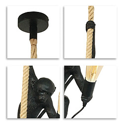 Barcelona LED Suspension design singe en résine "Ximpa"