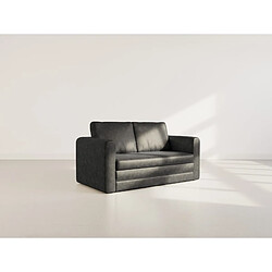 Bestmobilier Marilia - canapé 2 places convertible déplimousse en simili