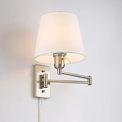 Barcelona LED Applique murale avec bras articulé et prise "Clark" - E27