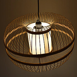 Barcelona LED Suspension japonaise en bambou "Kaizen"