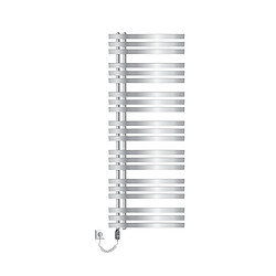 Ecd Germany ECD Iron EM 600x1600 mm Chrome Électrique 1200W Kit Montage