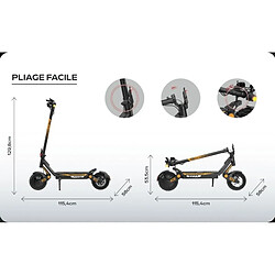 UrbanGlide ALL ROAD 6 2x2 – Trottinette électrique 10" double moteur pas cher