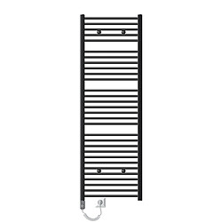 LuxeBath ECD Sahara 600x1800 mm Anthracite Droit Latéral Électrique 1200W