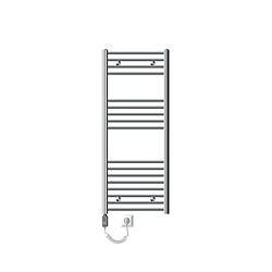 LuxeBath Radiateur de Salle de Bain Electrique, Chrome