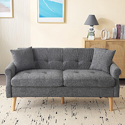 Avis Okwish Canapé droit 2 places - Gris