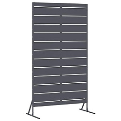 vidaXL Écran de confidentialité Anthracite 100 x 50 x 180 cm Acier