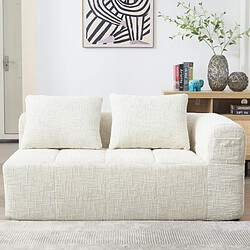 Okwish Canapé droit 2 places - Beige