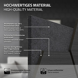 Avis ML-Design Panneaux acoustiques Hexagon, 66,5x81,1x2,1 cm, noir