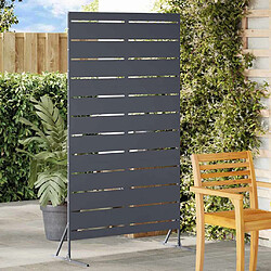 vidaXL Écran de confidentialité Anthracite 100 x 50 x 180 cm Acier