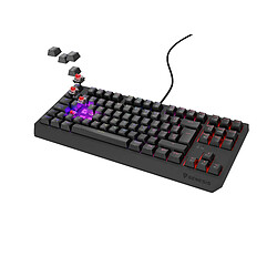 GENESIS Thor 230 TKL clavier Gaming USB QWERTY Espagnole Noir