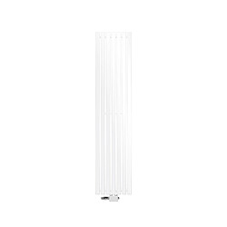 LuxeBath ECD Stella 370x1600 mm Blanc Central Thermostat Angle/Sol