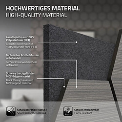 Avis ML-Design Panneaux acoustiques Hexagon, 66,5x81,1x2,1 cm, Gris