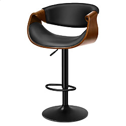 Alfordson Tabouret de bar design - Noir