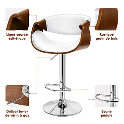 Acheter Alfordson Tabouret de bar - Blanc
