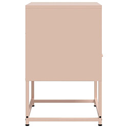 Acheter Decoshop26 lot de 2 tables de chevet - Rose