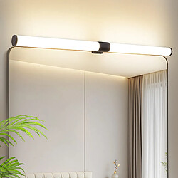 Lampe de miroir de salle de bain NETTLIFE LED 8 W 60 cm, avec pince, étanche IP44 4 000 K