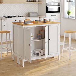 Idmarket TABLE BAR ILOT ACHILLLE 2 TAB