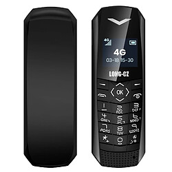 Avizar Mini Téléphone portable 4G LTE Ultra compact Autonomie 5 heures Noir