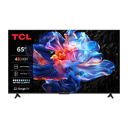 TCL 65P6K - TV LED 55 (165 cm) - 4K UHD 3840x2160 - HDR10+ - Google TV - 3xHDMI 2.1 - WiFi