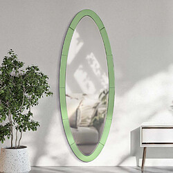 Mauro Ferretti Miroir en MDF Oslo 55 x 2 x 150 cm vert.