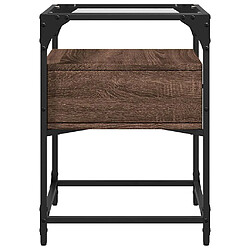 Acheter Decoshop26 lot de 2 tables de chevet - Chêne