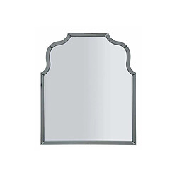 Mauro Ferretti Miroir en MDF Ankara 85 x 1 x 100 cm gris.
