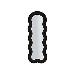 Mauro Ferretti Miroir en MDF Teddy 60 x 4 x 160 cm noir.