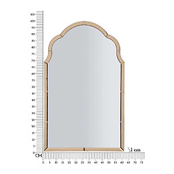 Avis Mauro Ferretti Miroir en MDF rose Tangier 62 x 1 x 100 cm.