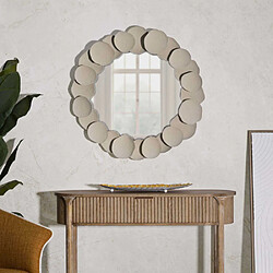 Mauro Ferretti Miroir en métal Dune 85 x 7.5 x 85 cm.