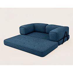 Acheter Lisa Design Poppy - canapé 3 places convertible en velours côtelé