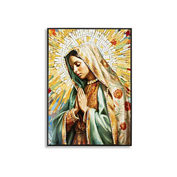 Mauro Ferretti Toile décorative avec cadre Madonna 72 x 4 x 102 cm.